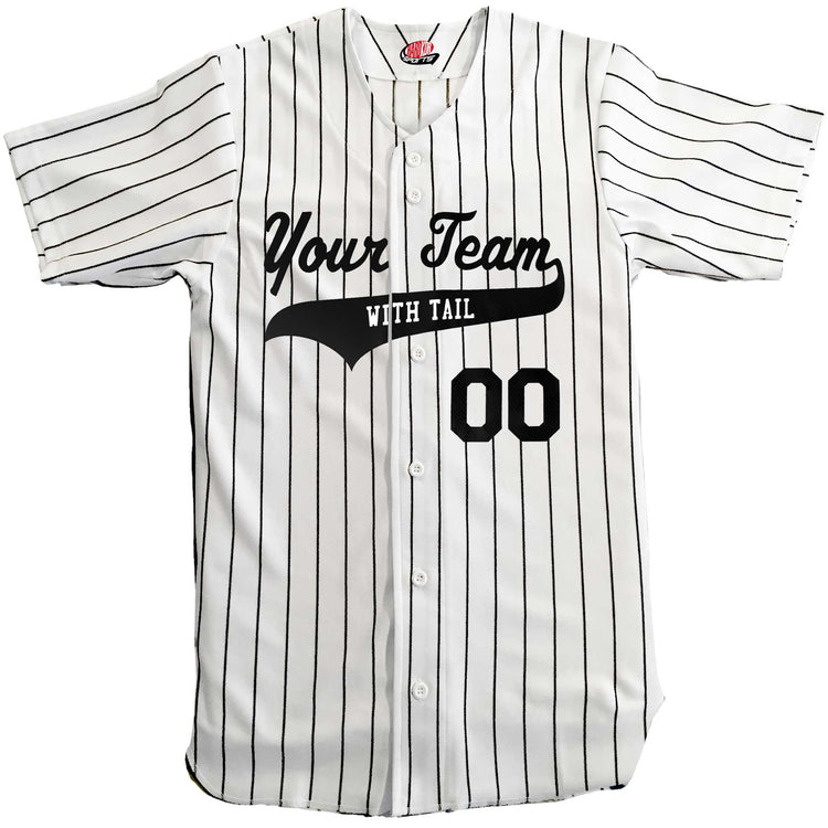 Pinstripe Baseball Jerseys