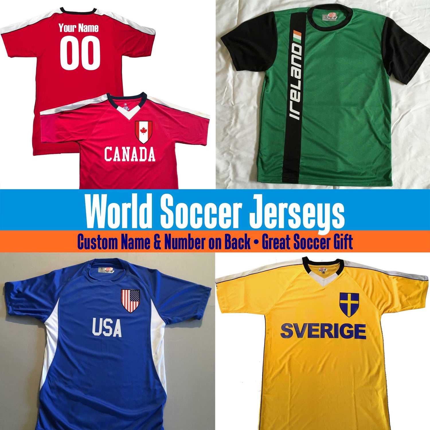 World Soccer Jerseys