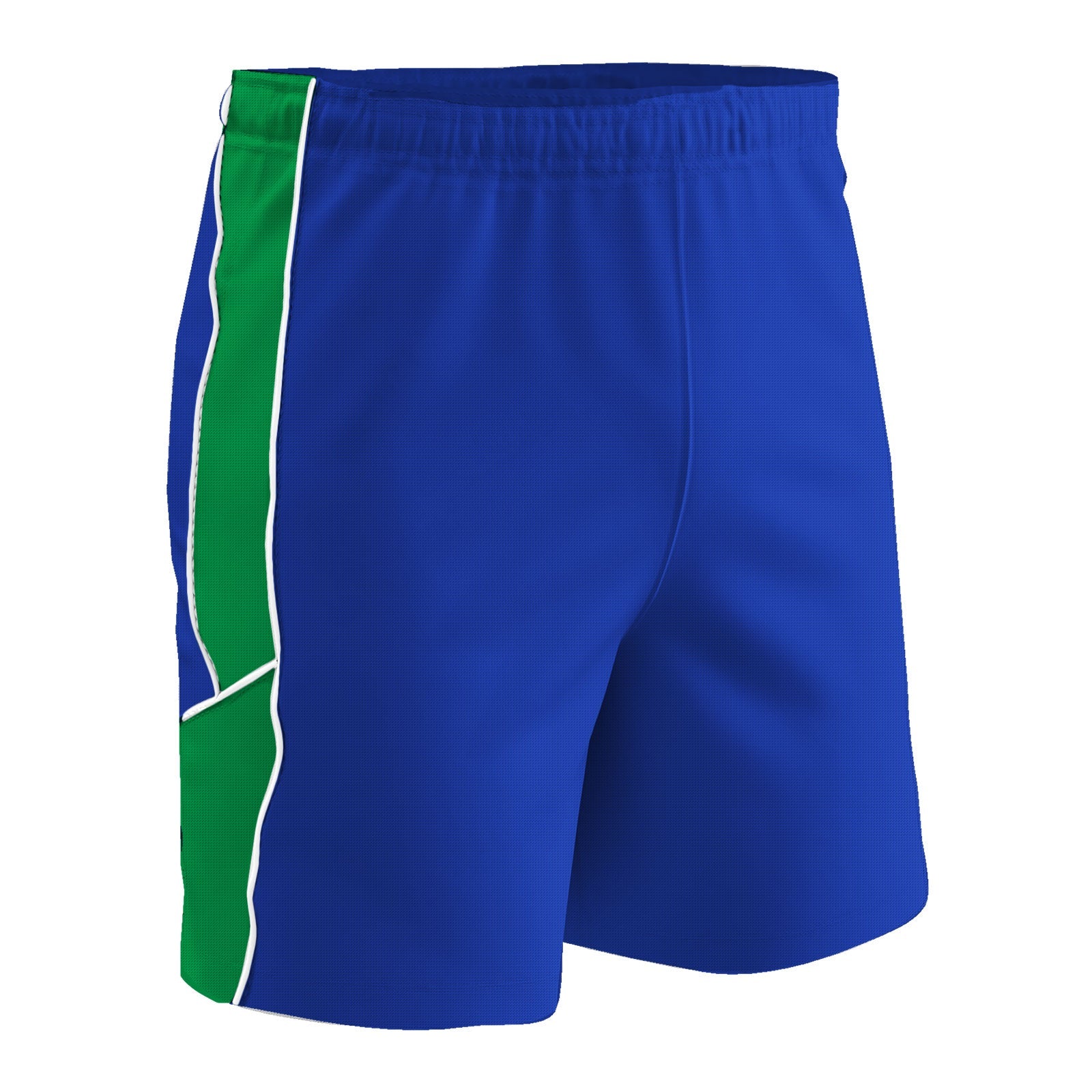 Header Soccer Short Forest Green, Optic Yellow, White Adult Medium