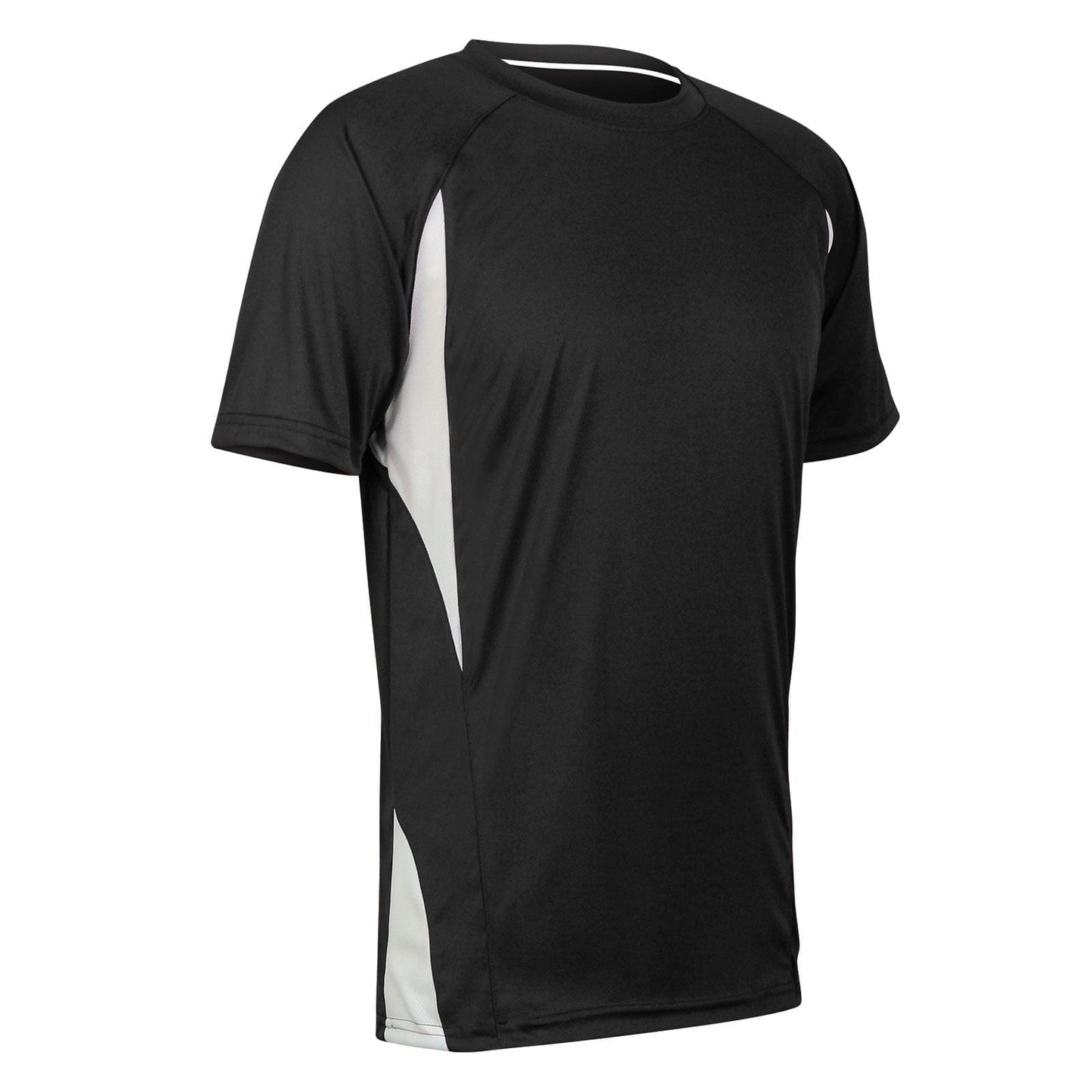 Crew Neck 2 Color Baseball Jersey, Adult