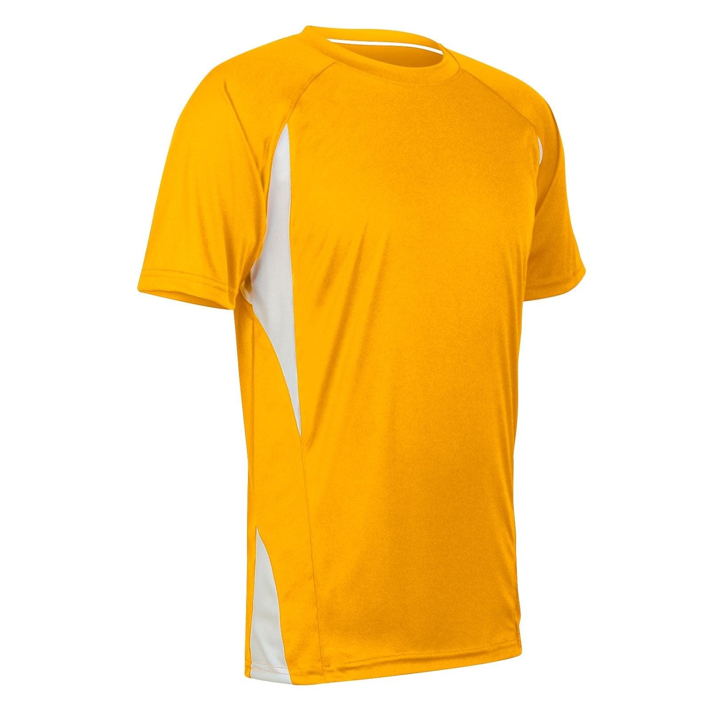 Crew Neck 2 Color Baseball Jersey, Adult
