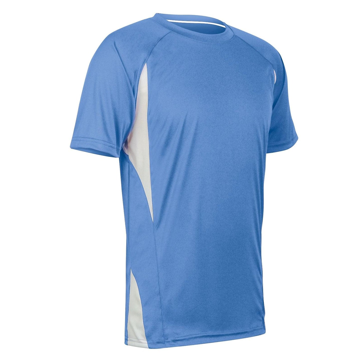 Crew Neck 2 Color Baseball Jersey, Adult