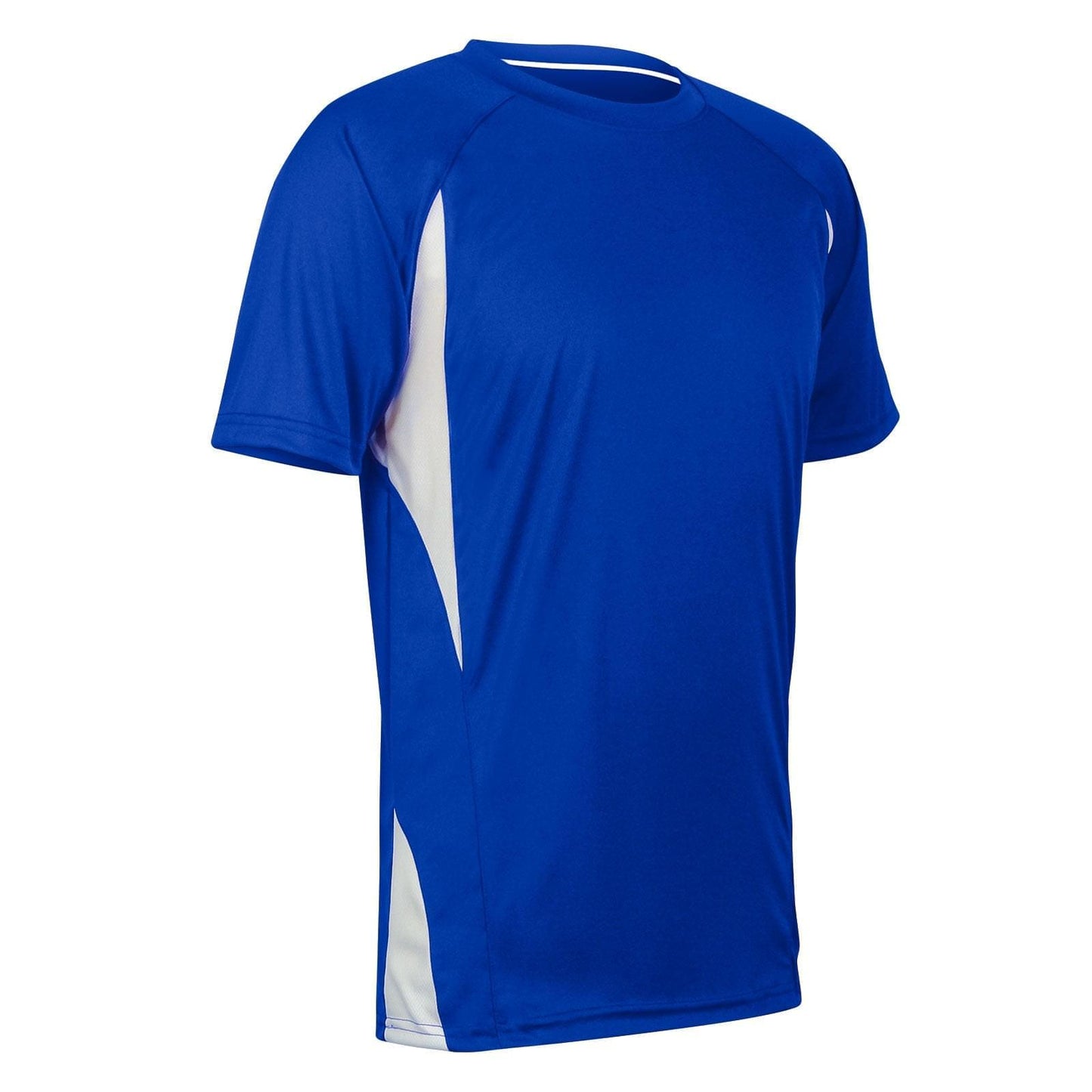Crew Neck 2 Color Baseball Jersey, Adult