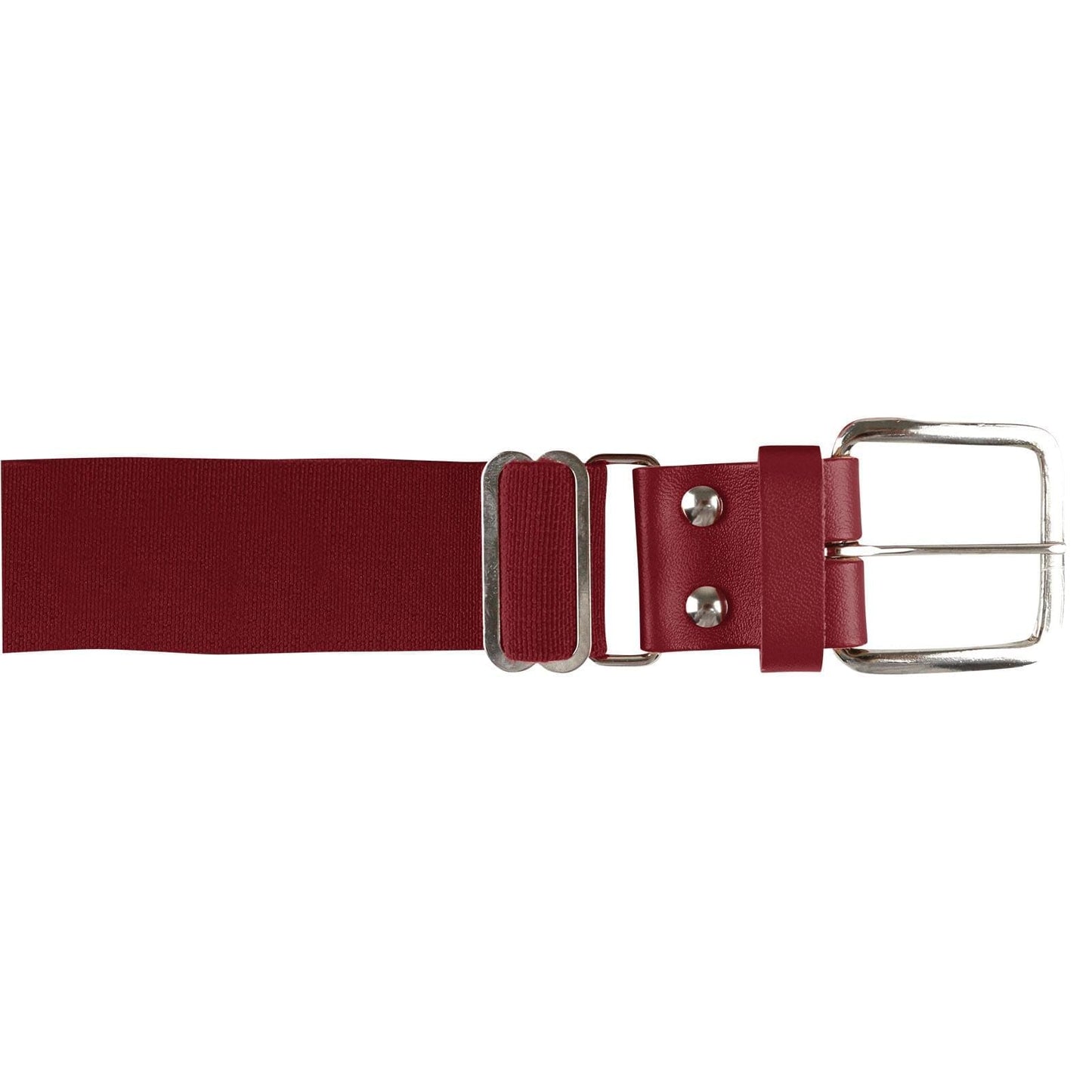 Brute Cloth Baseball Belt, Rivet Buckle, Leather Tab Mens, Boys