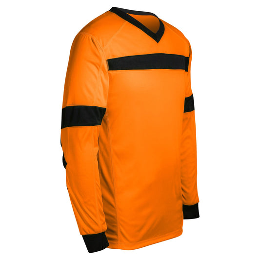 Keeper Soccer Goalie Jersey 2 Color with V-Neck for Boys and Men, Adult, Youth, Kids