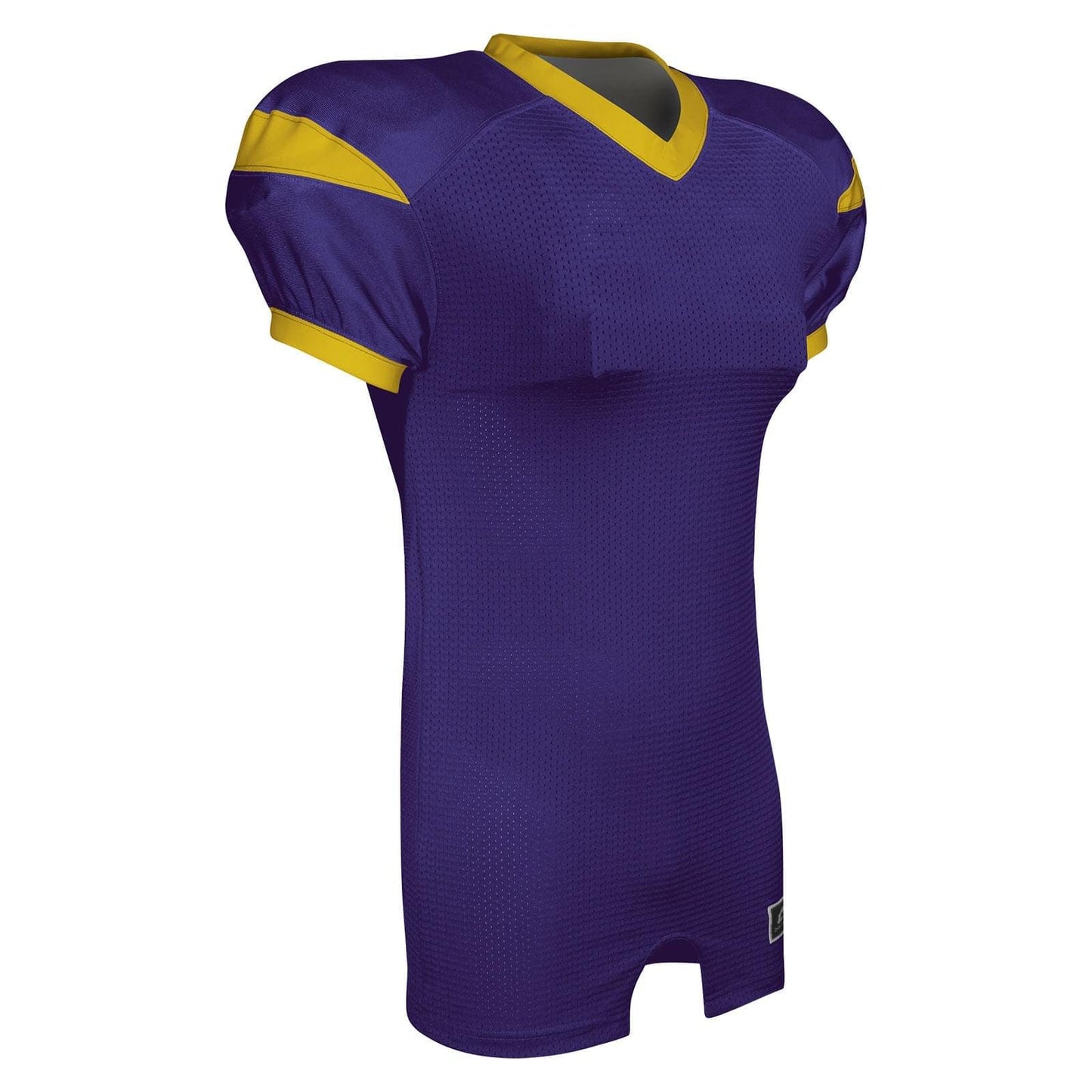 2 Color Shoulder Wedge Game Football Jersey, Adult