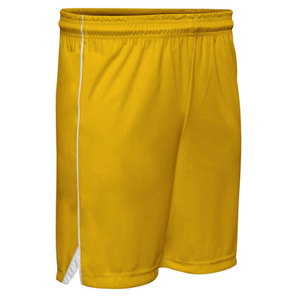 Elite Moisture Wicking Girls Basketball Short With Side Piping, Youth