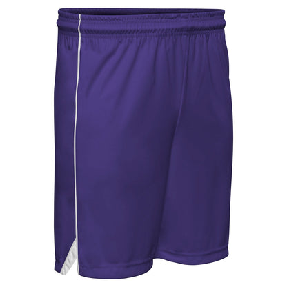 Elite Moisture Wicking Boys Basketball Short With Side Piping, Youth