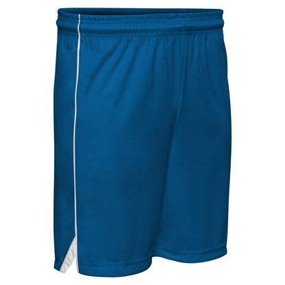 Elite Moisture Wicking Mens Basketball Short With Side Piping, , Adult