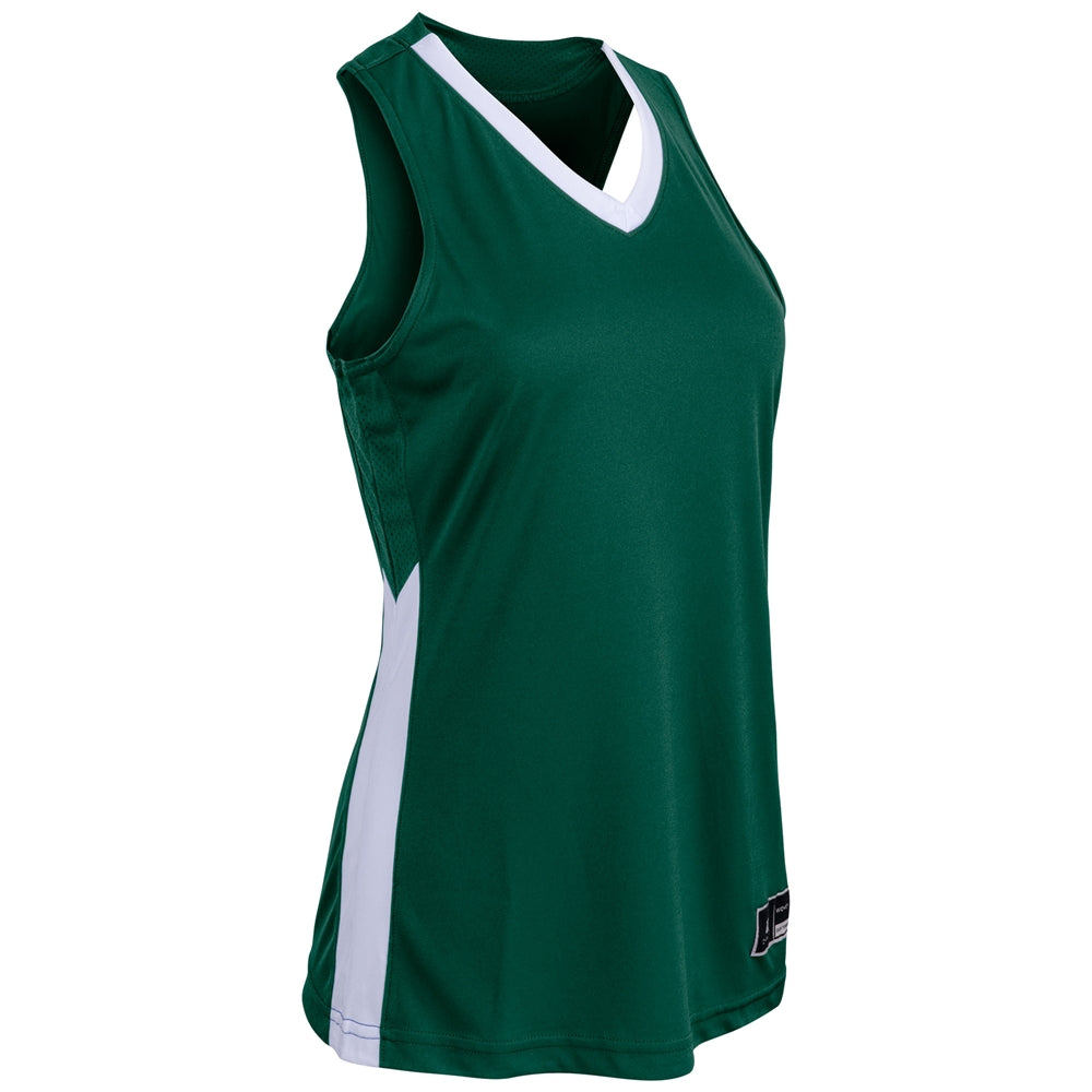 Icon 2 Color Women's Basketball Jersey V-Neck Moisture Wicking