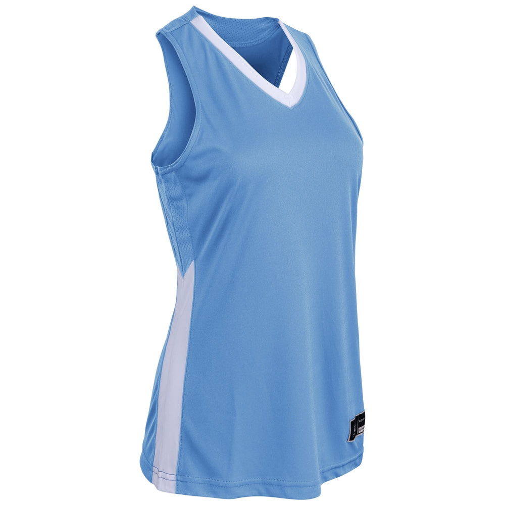 Icon 2 Color Women's Basketball Jersey V-Neck Moisture Wicking