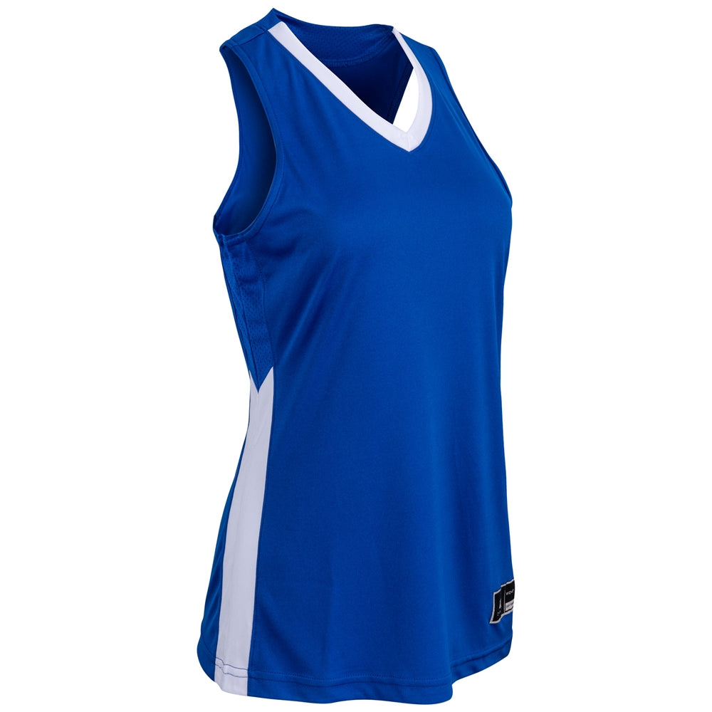 Icon 2 Color Women's Basketball Jersey V-Neck Moisture Wicking