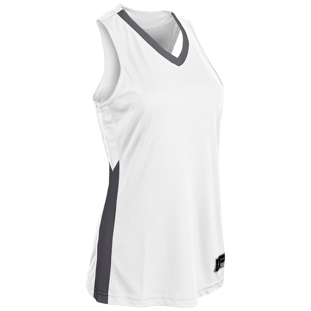 Icon 2 Color Women's Basketball Jersey V-Neck Moisture Wicking
