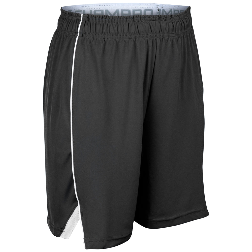Elite Moisture Wicking Girls Basketball Short With Side Piping, Youth