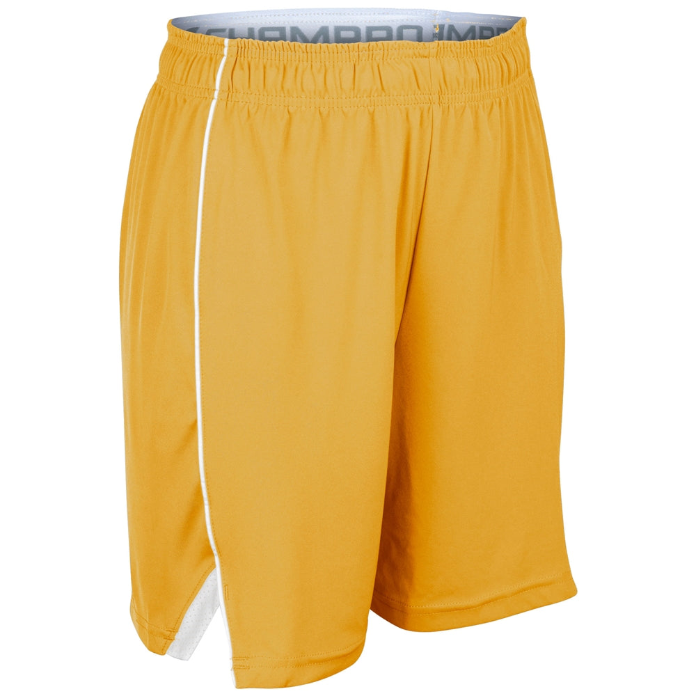 Elite Moisture Wicking Girls Basketball Short With Side Piping, Youth