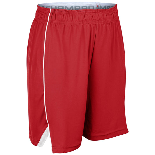 Elite Moisture Wicking Girls Basketball Short With Side Piping, Youth