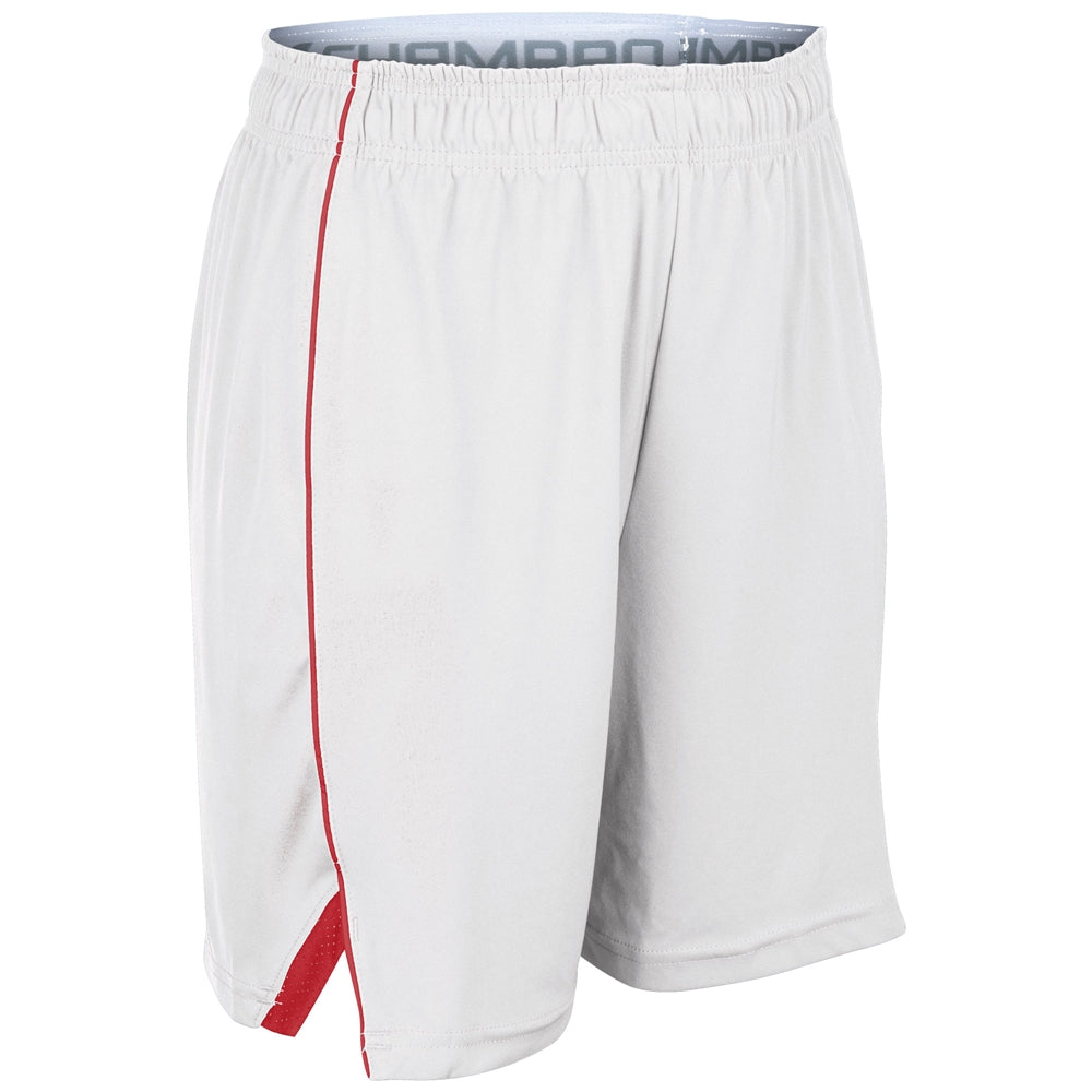 Elite Moisture Wicking Girls Basketball Short With Side Piping, Youth