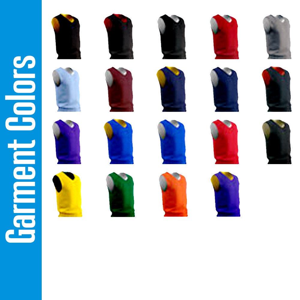 Orange Black White | Custom Reversible Basketball Jersey | Tricot Mesh 2 Sided. Halloween Colors, Player Name & Numbers on both sides