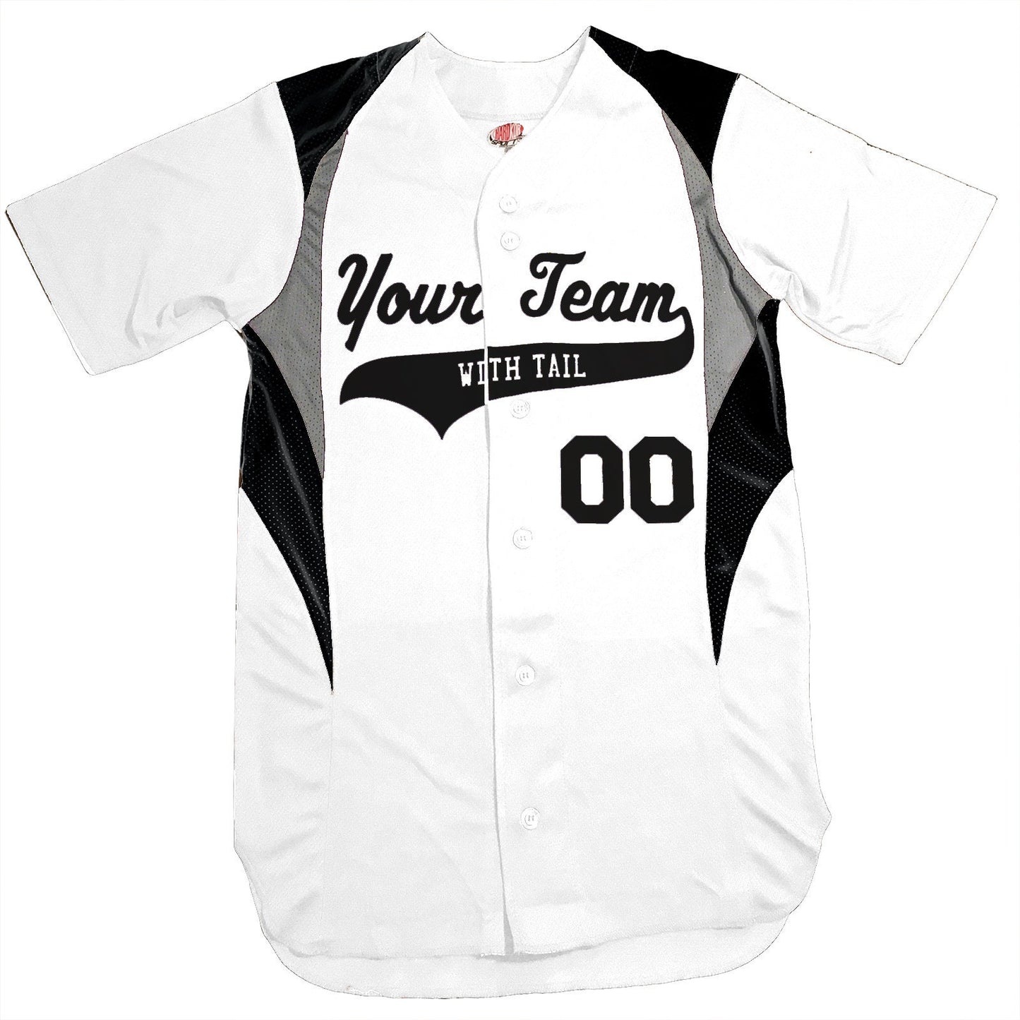 Custom 3 Color Baseball Uniform | Personalized Jersey with Team, Player, Numbers | Red, Graphite, Black, Purple, Royal, White or Black