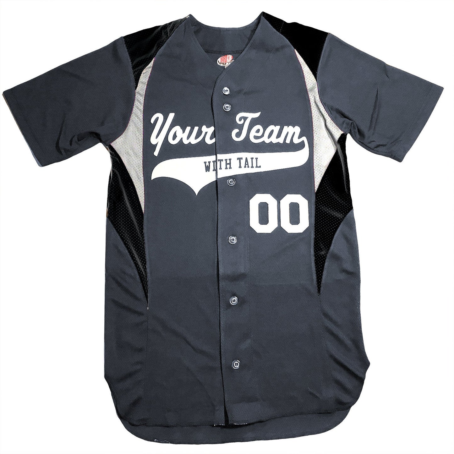 Custom 3 Color Baseball Uniform | Personalized Jersey with Team, Player, Numbers | Red, Graphite, Black, Purple, Royal, White or Black