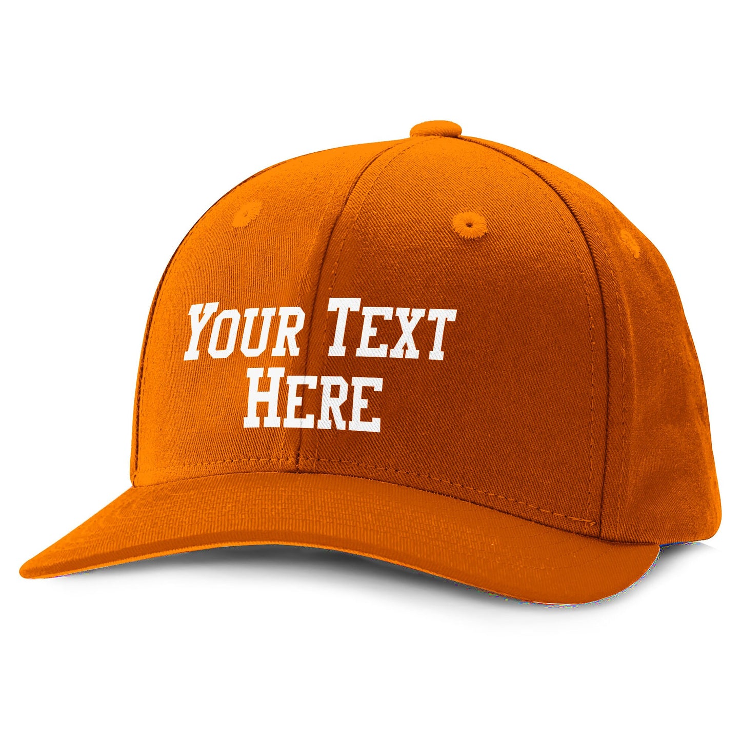 Custom Snapback Baseball Hat | Red, White, Blue & Gold | Vinyl Print with Any Message | 18 font color and 6 styles | up to 36 Characters