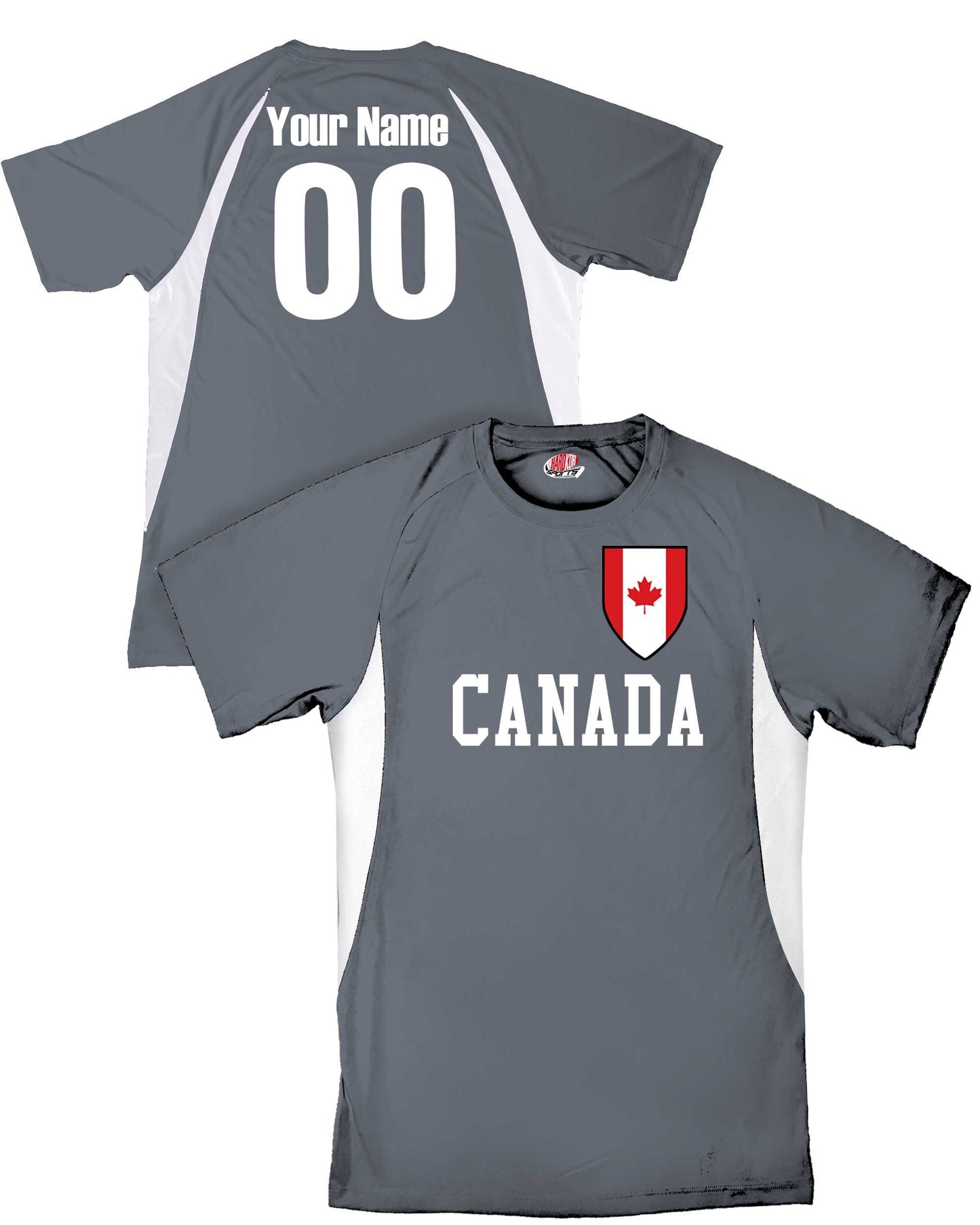 Custom Canada Soccer Jersey Personalized with Your Names and Numbers in Your choice of colors