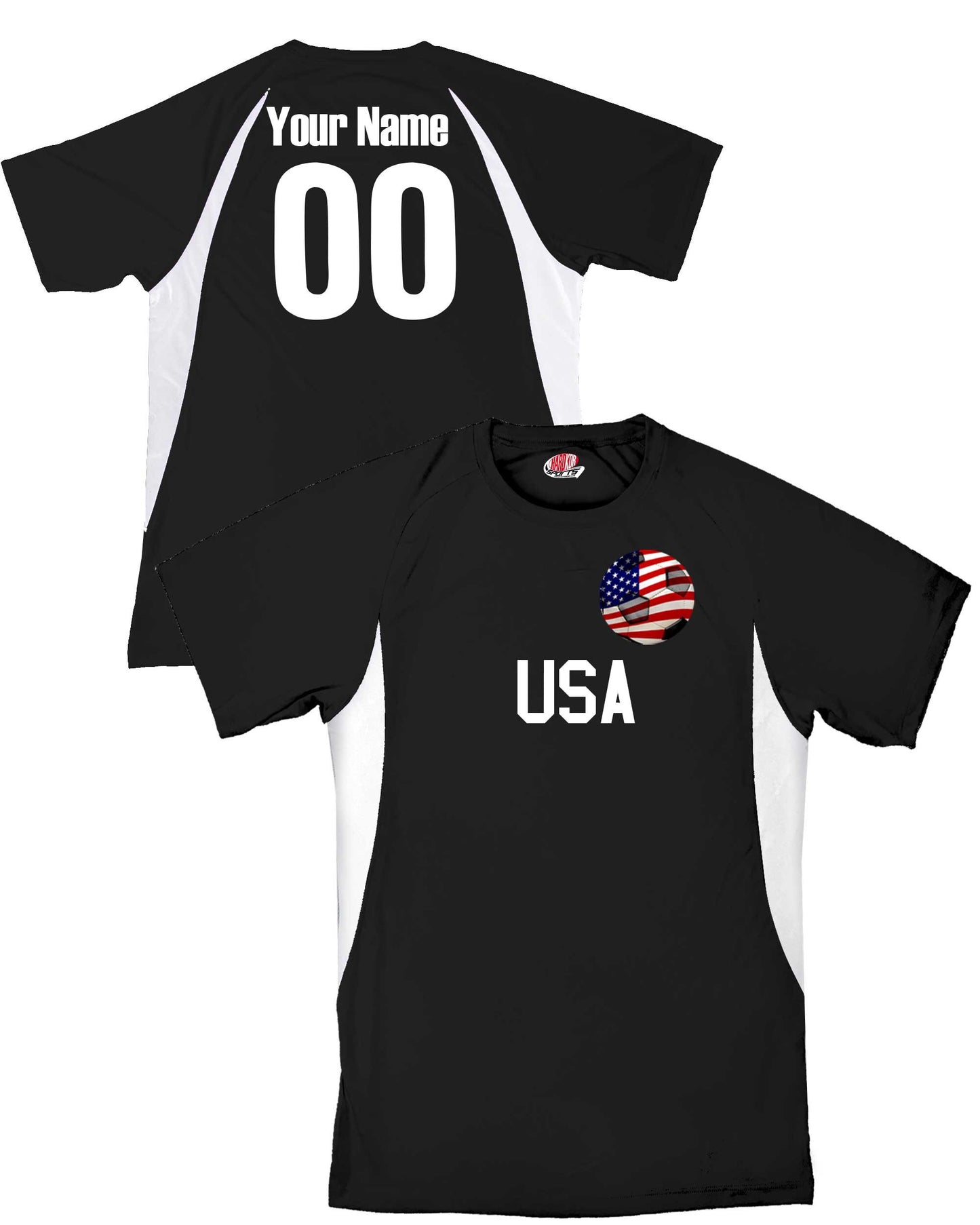 Custom USA Soccer Jersey - Personalized Name & Number