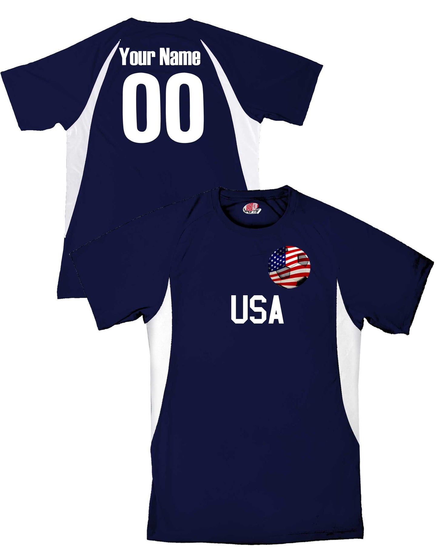 Custom USA Soccer Jersey - Personalized Name & Number