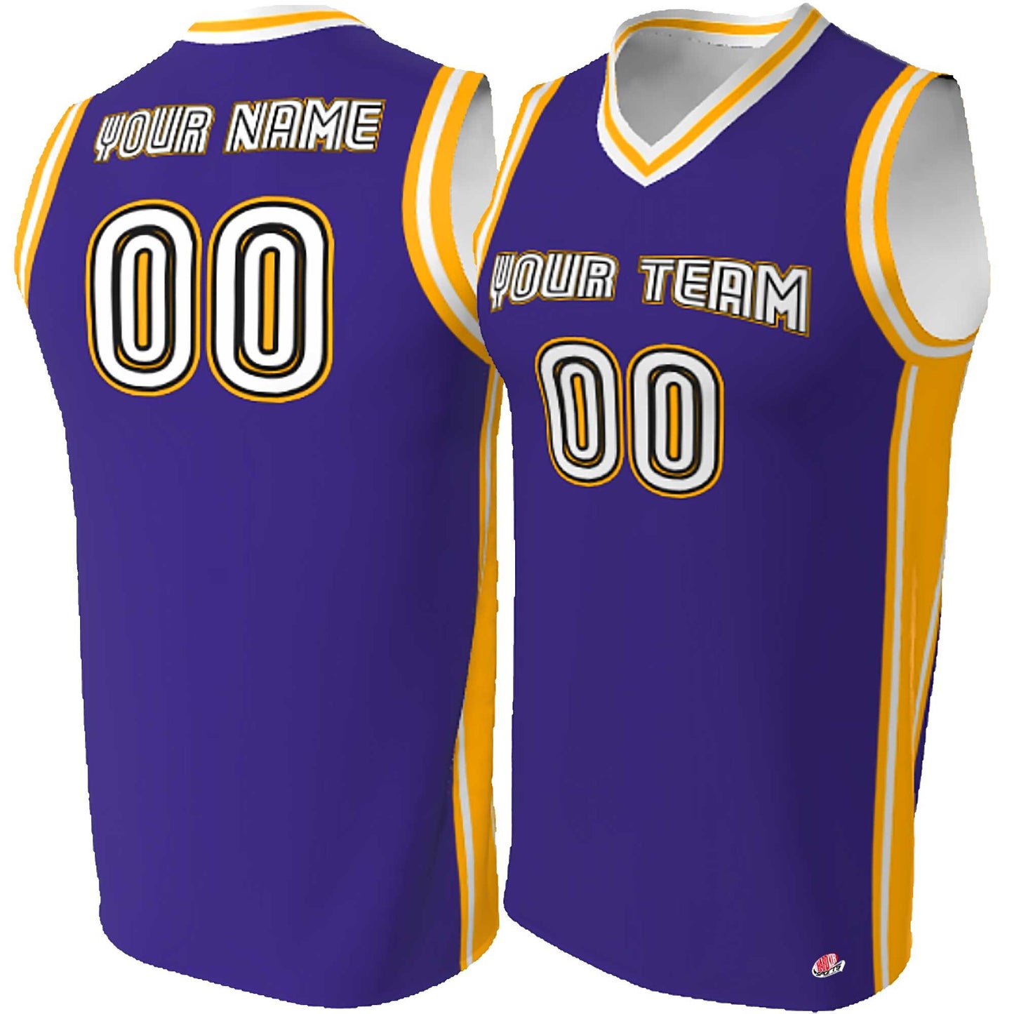 Retro Custom Basketball Jersey: Personalized Team Uniform