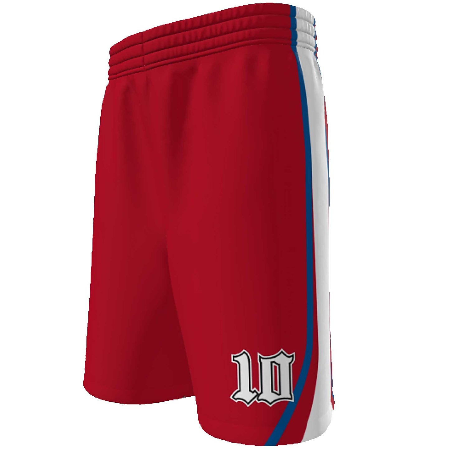 Custom Basketball Shorts: Old English Team Uniform, Player Name & Numbers