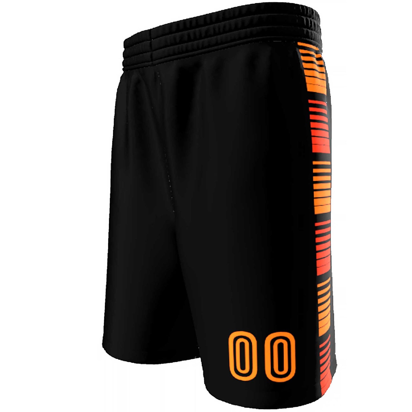 Retro Rainbow Basketball Shorts: Custom Team Uniform