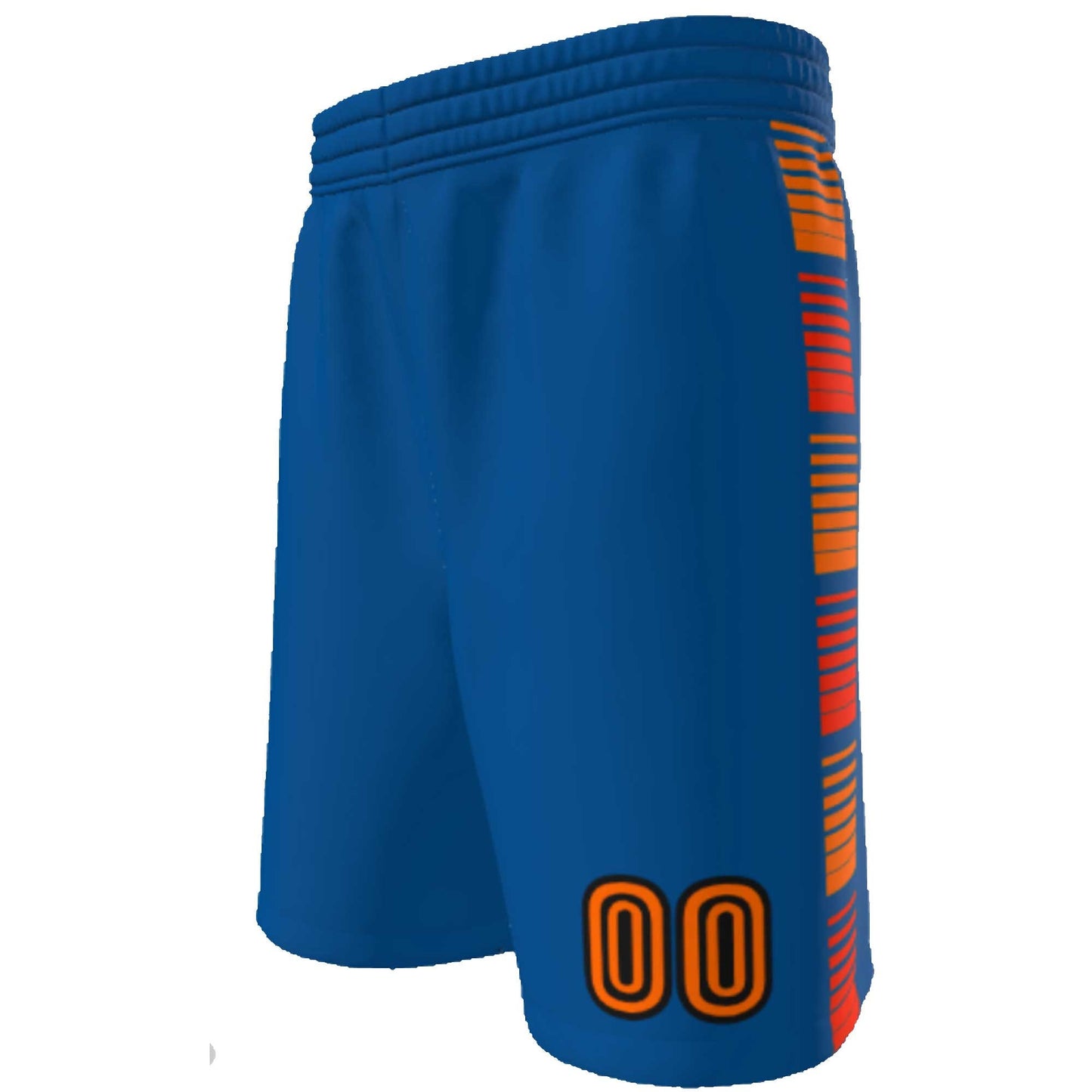 Retro Rainbow Basketball Shorts: Custom Team Uniform