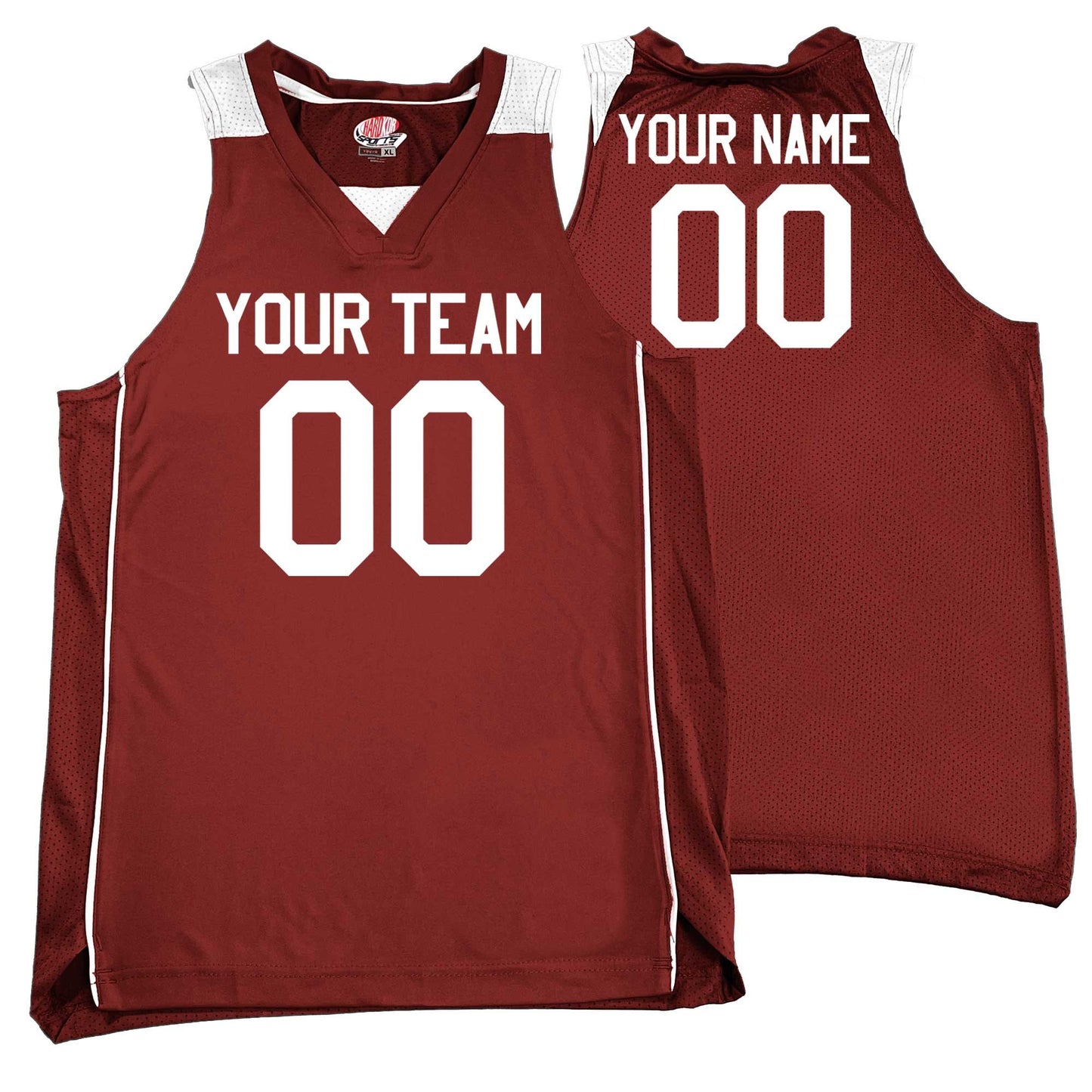 Custom Basketball Jerseys, 15 Colors, Piping Sides, Mesh Back, Contrast Shoulders | Includes Team name player Name numbers, Fully Customized