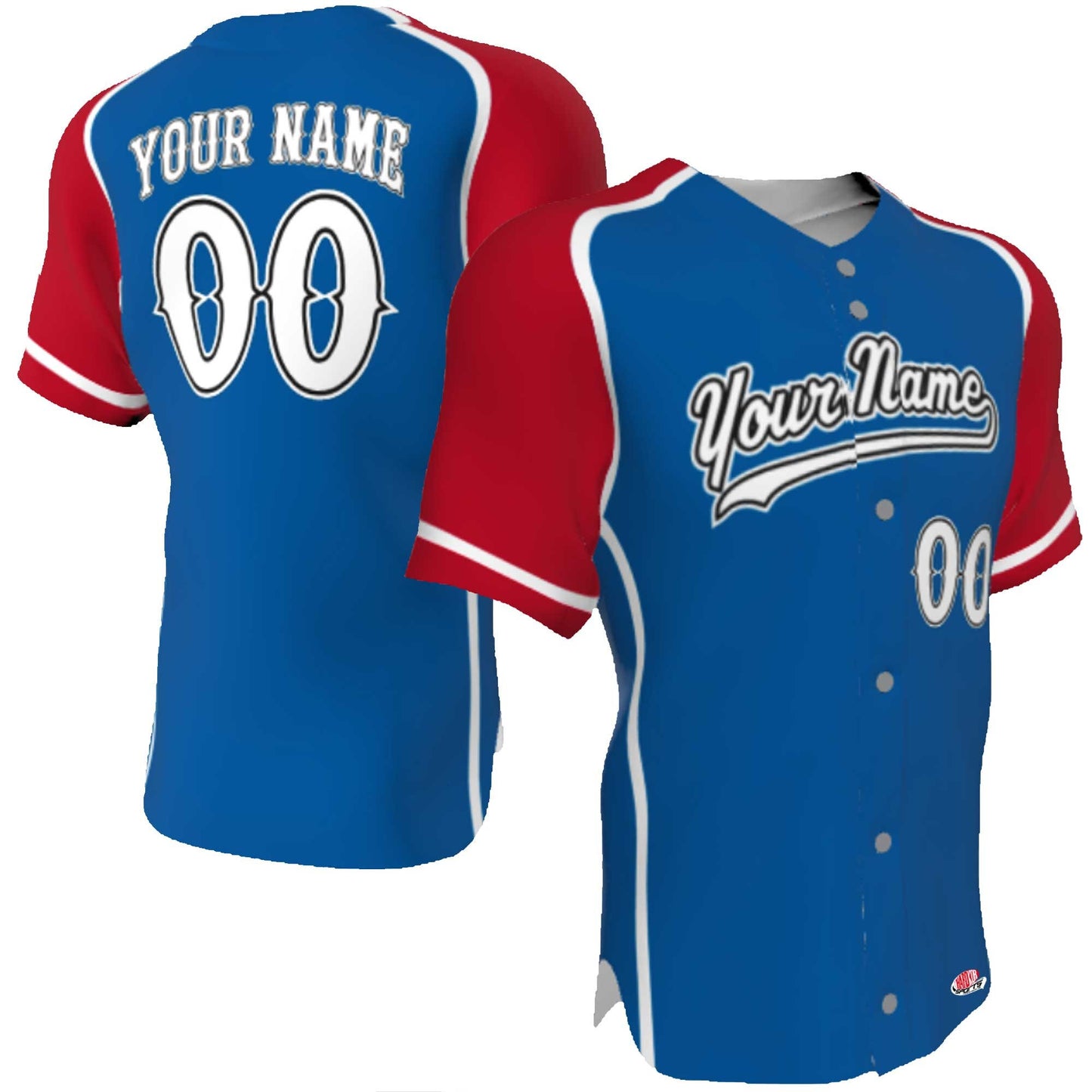 Custom Full Button Baseball Jersey: Personalized Team Uniform