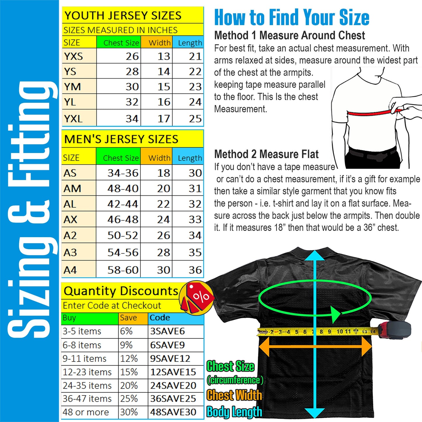 Custom Tackle Football Jersey: Sublimated, Cut & Sewn, Fitted Game Jersey