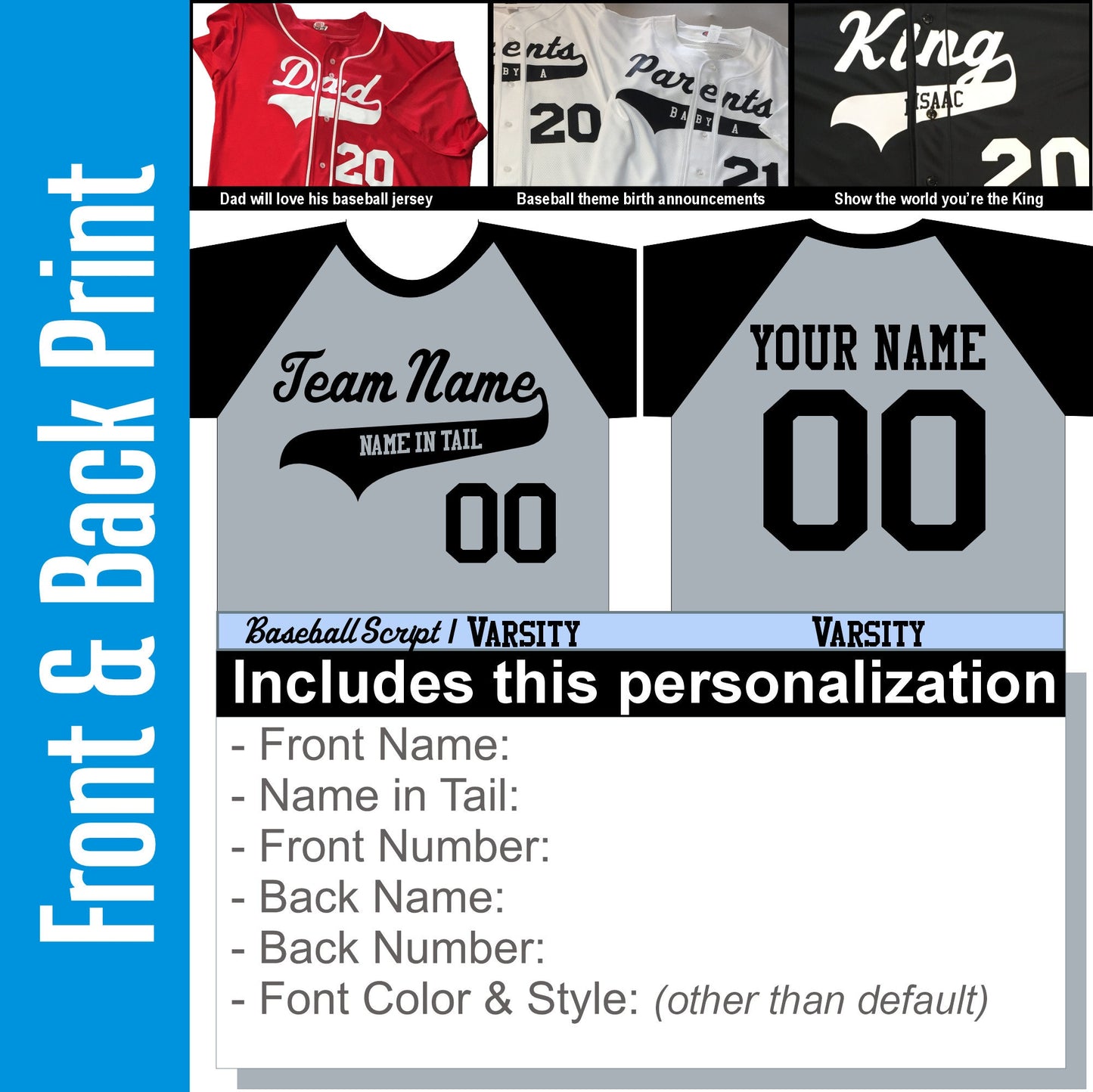 Personalized Baseball Raglan Color Block Tee Cotton Poly blend, Custom options for any budget , Team Name, Player Name, Player Numbers, Logo