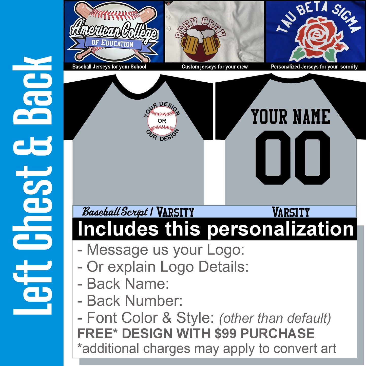Personalized Baseball Raglan Color Block Tee Cotton Poly blend, Custom options for any budget , Team Name, Player Name, Player Numbers, Logo