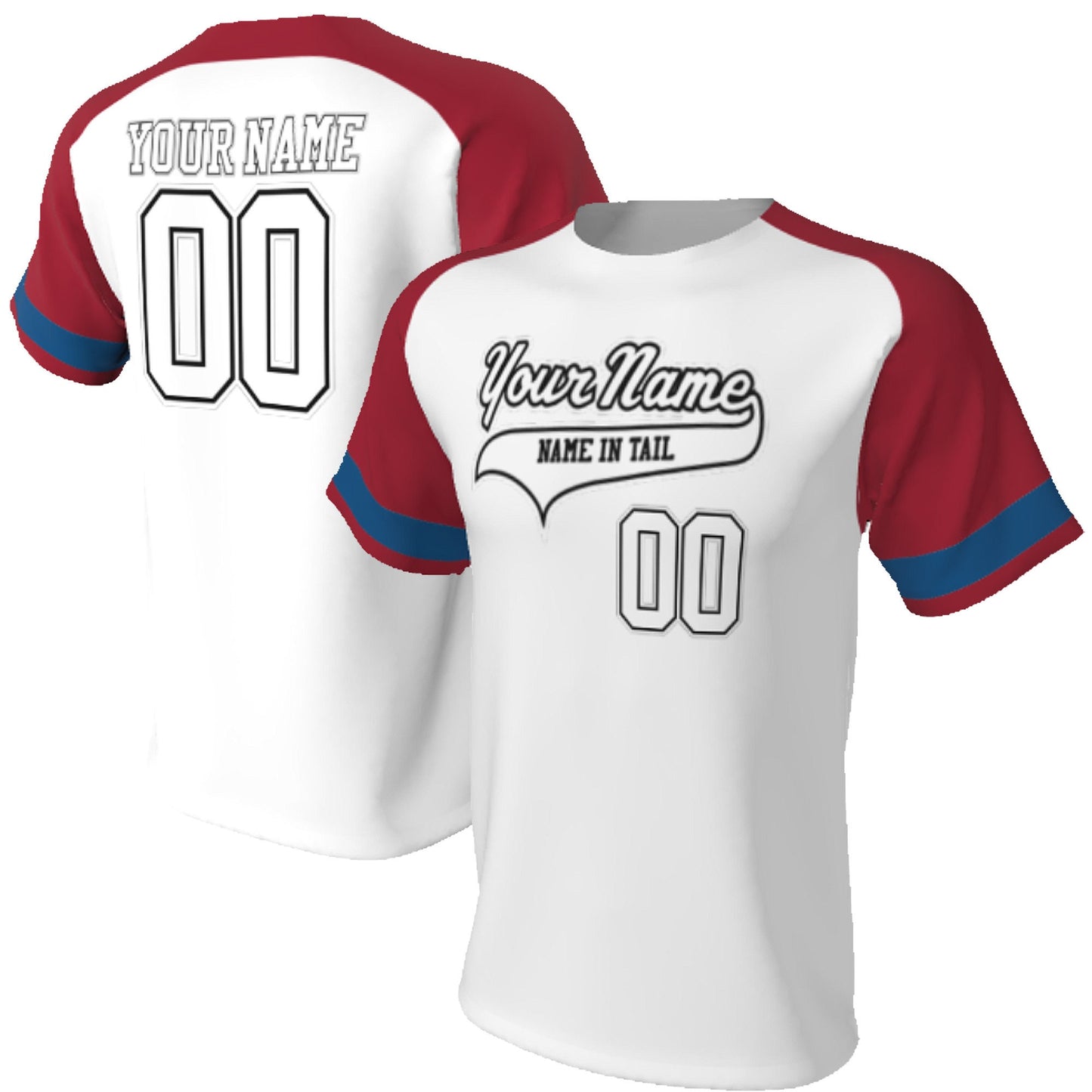 Custom 3-Color Baseball Jersey: Personalized Team Uniform