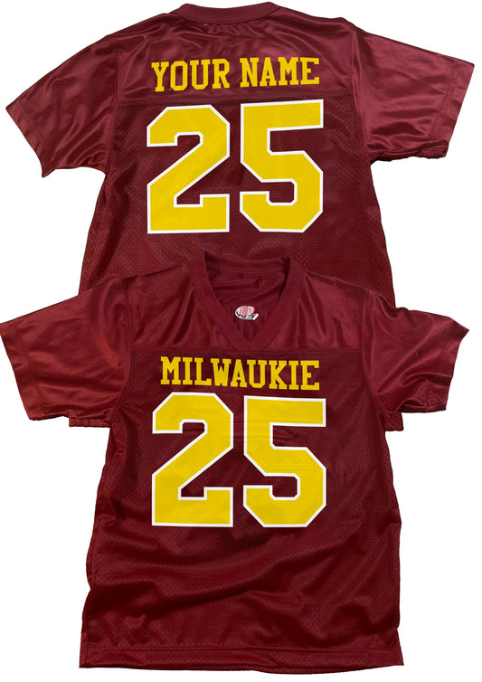 Custom Milwaukie High School Football Jersey, Your Name, Player Number or Graduation year - Gift of Nostalgia to Relive those Glory Days