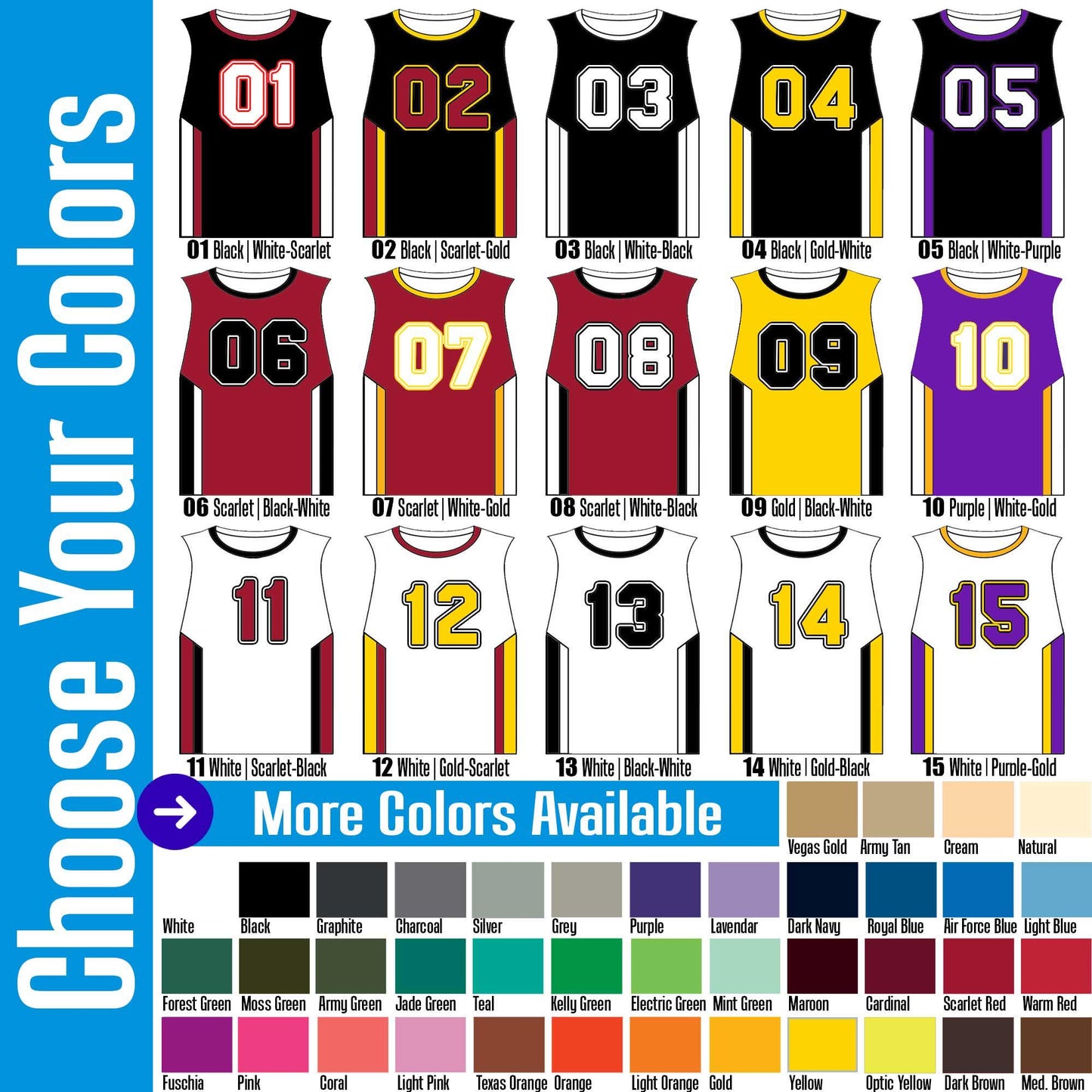 Custom Basketball Jersey: Black, Gold, and White with Orange Logo