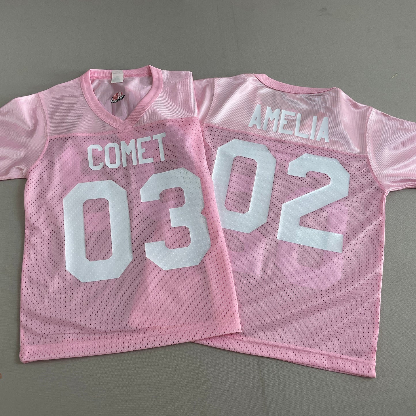 Custom Pink Football Jersey Personalized with Any Name or Number, Add Custom Logos to Make it your own Great for Breast Cancer Awareness