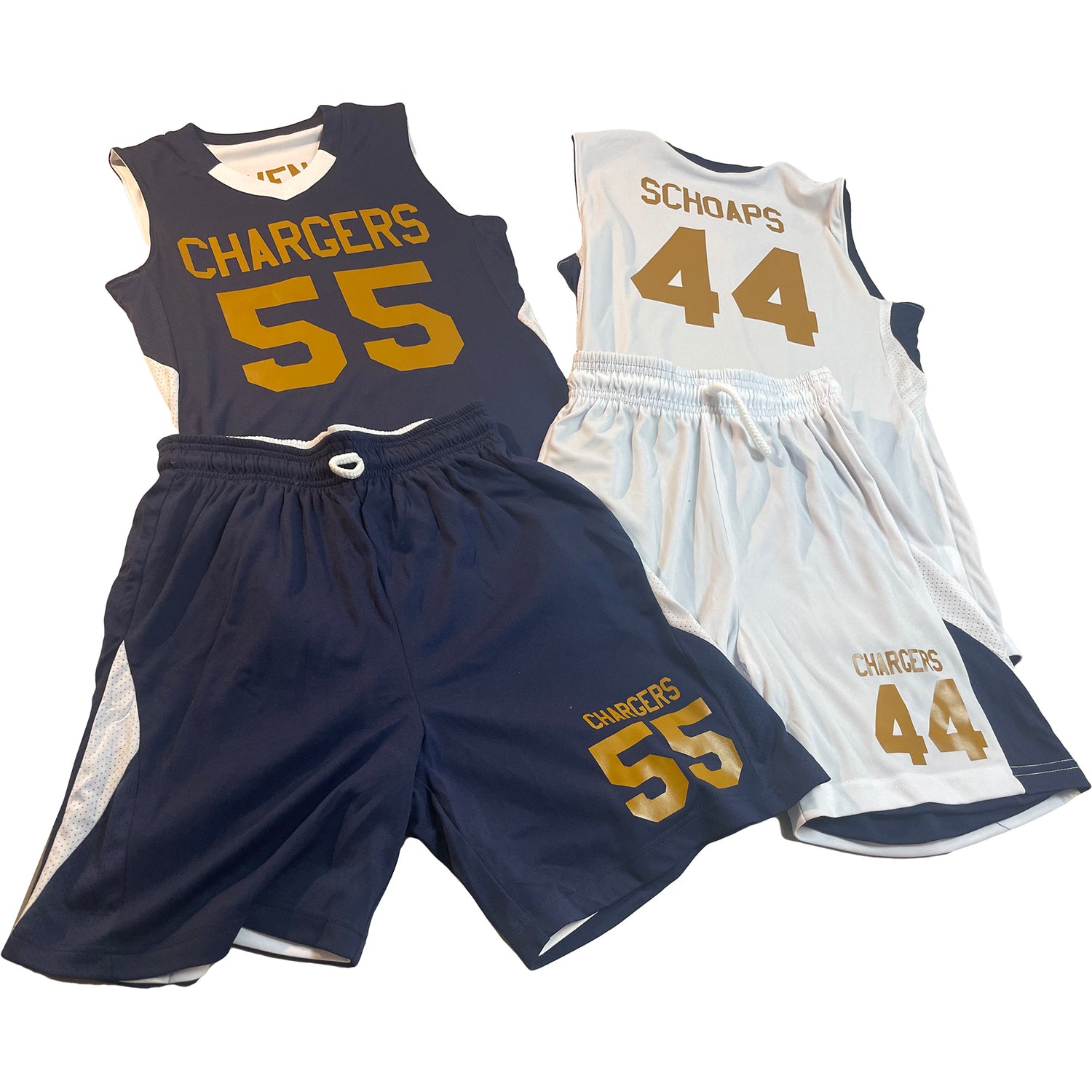 Reversible Basketball Jerseys