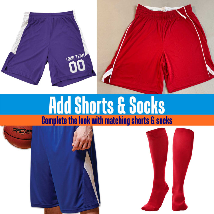 Basketball Shorts and Socks