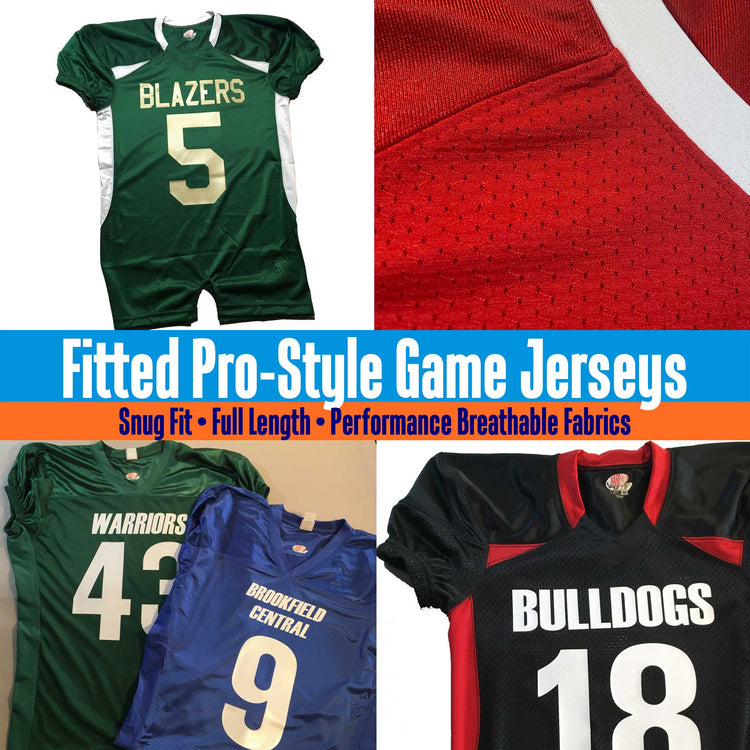 Football Game Jerseys - Customized or Blank