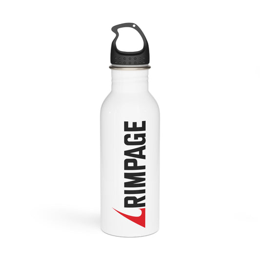 Rimpage Stainless Steel Water Bottle — Vertical Logo Sports Bottle