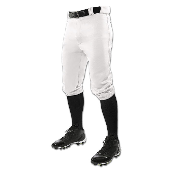 Knicker Knee Length Baseball Pant WHITE BODY