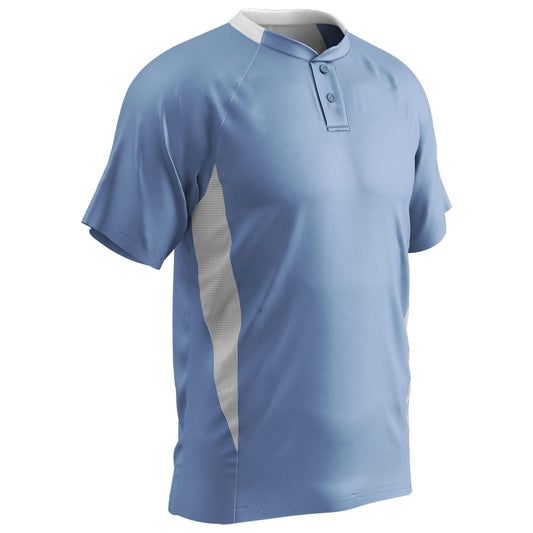 Clean-Up 2 Button 2-Color Moisture Wicking Jersey, Boys