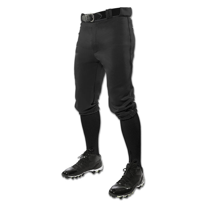 Knicker Knee Length Baseball Pant BLACK BODY
