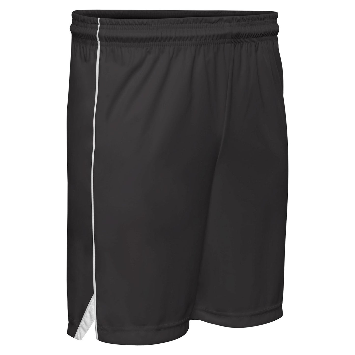 Elite Moisture Wicking Womens Basketball Short With Side Piping, Adult