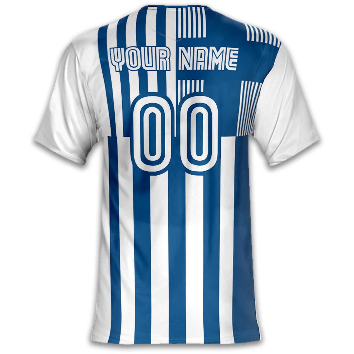 Custom Finland Soccer Jersey – Light Blue White Edition – Pro Look – Personalized Name and Number